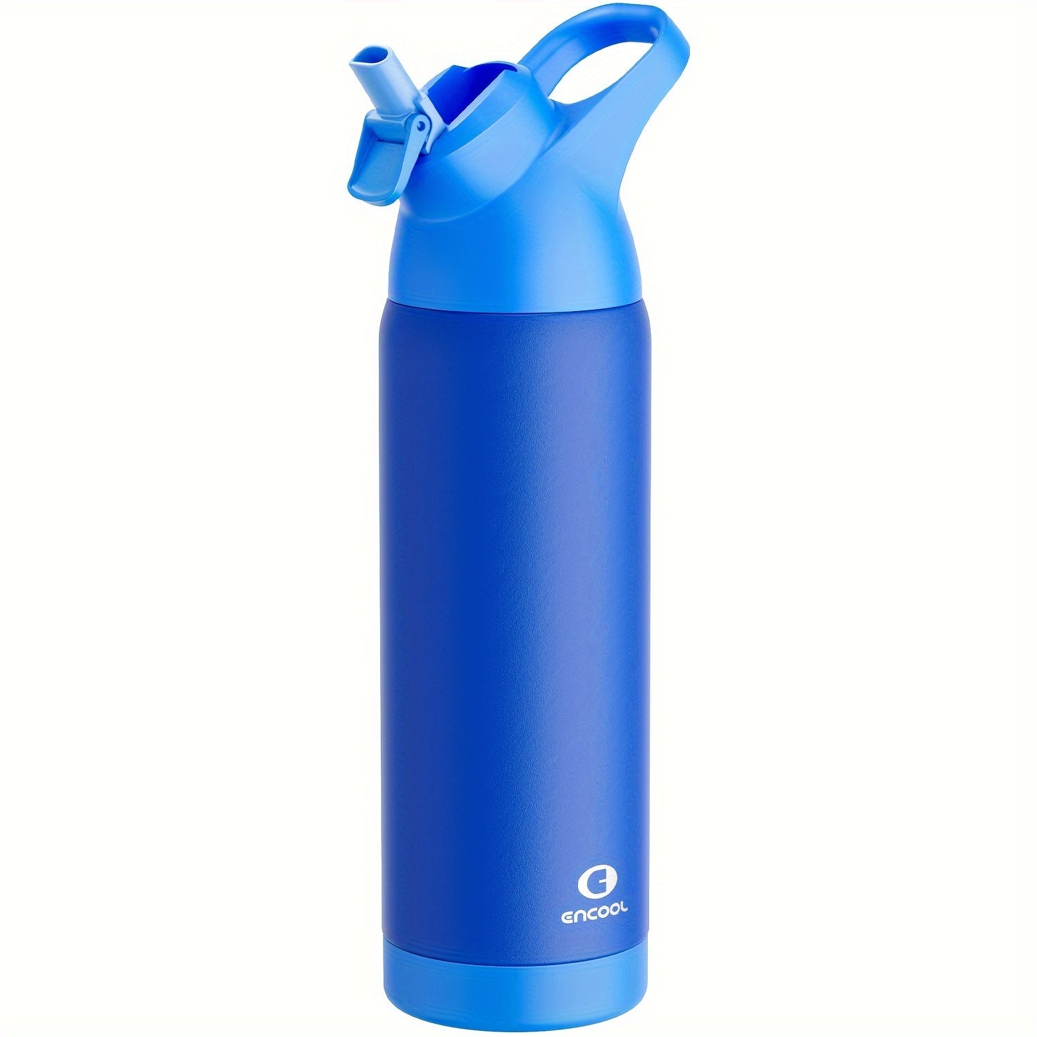 24oz Stainless Steel Water Bottle with Leak-Proof Tritan Lid and Carry Loop