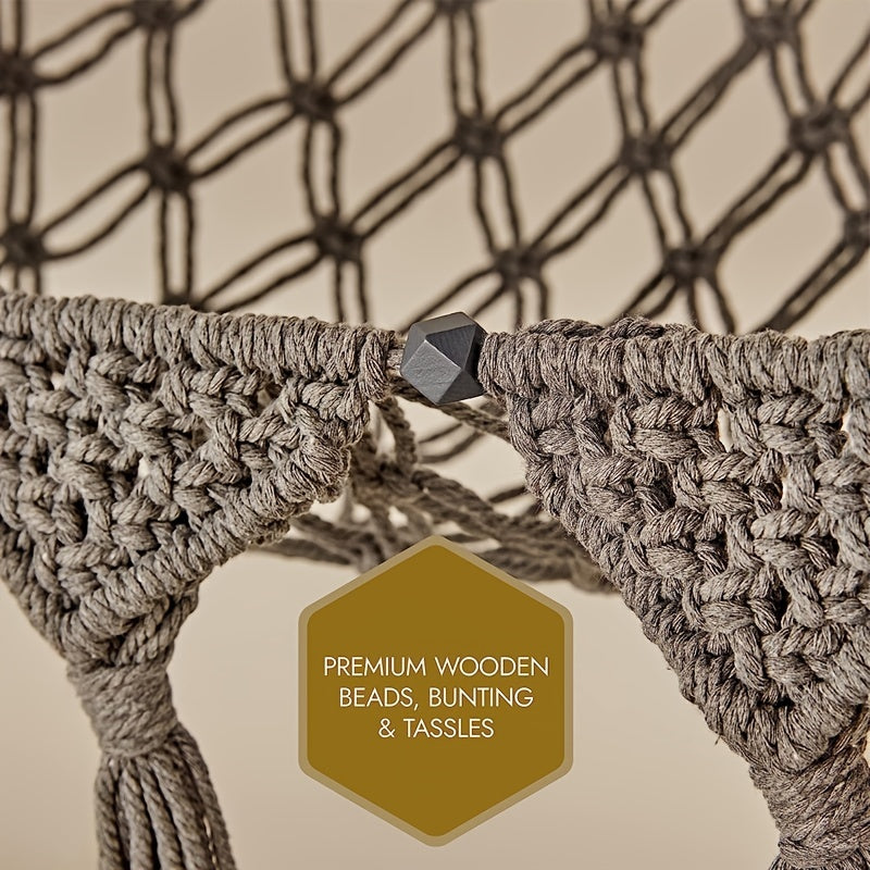 Boho Stuffed Animal Storage Net for Large and Small Toys