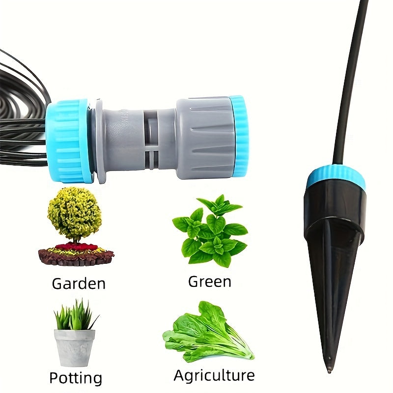 Automatic Garden Watering System Drip Irrigation Kit for Greenhouse Balcony