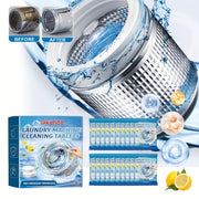 20 Laundry Machine Cleaning Tablets for RVs and Homes Deep Clean Odor Removal