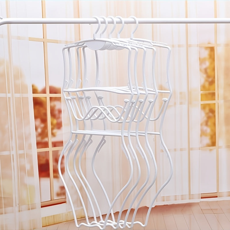 Plastic Swimsuit Hanger for Women Space-Saving Closet Organizer Durable Material