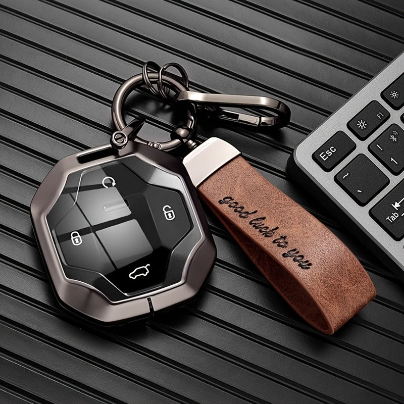 Luxury Zinc Alloy Key Case for Car Keys Travel Protection Holder