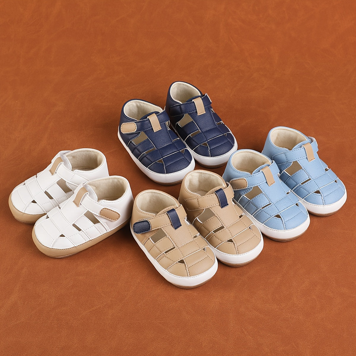 Kichkina erkaklar nafas oladigan kundalik sandallar, engil, sirpanishga qarshi, ichki va tashqi foydalanish uchun, bahor, yoz, kuz