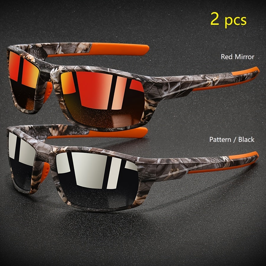 Unisex Outdoor Polarized Sunglasses for Fishing, Climbing, Running Full-Frame