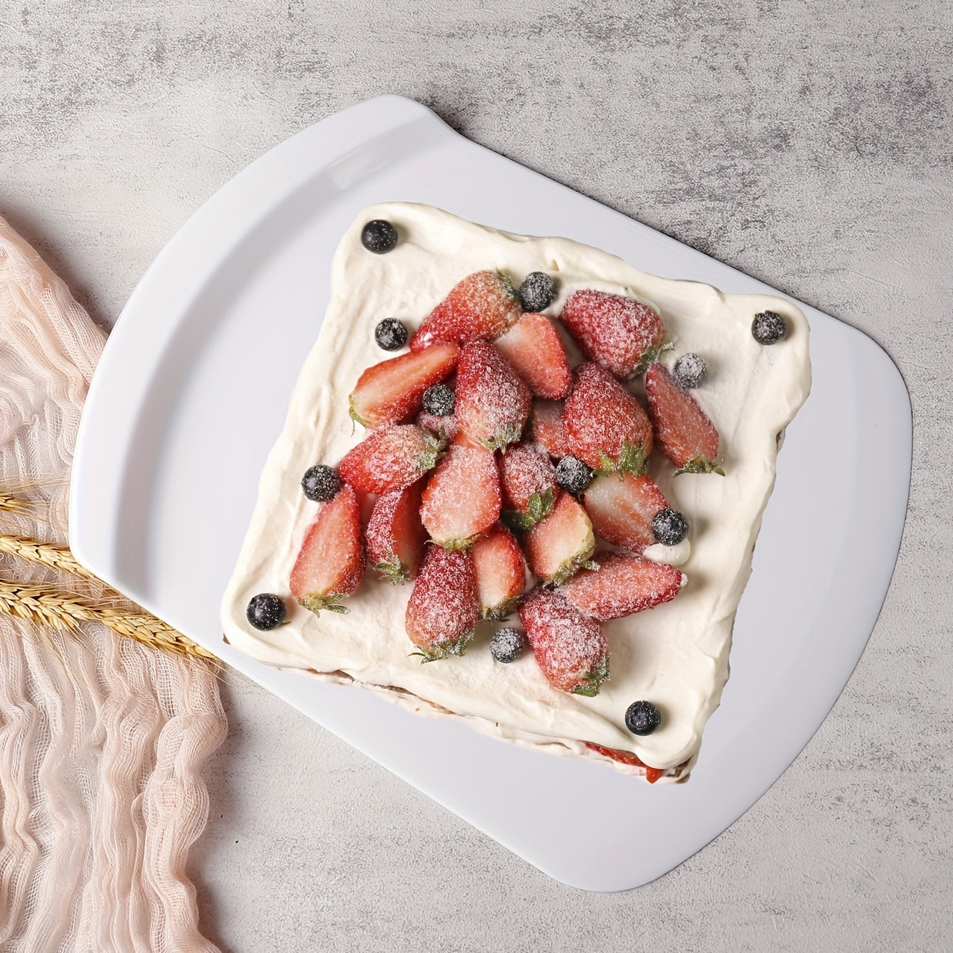 Tort xavfsizligini ko'taruvchi o'tkazish shoveli, plastmassa pechenye spatulası, 32 sm non va pizza xamirini kesuvchi