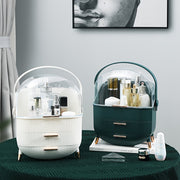 1-камерали макияж ташкилотчиси тартмаси тозаланмайдиган помада сақлагич косметика ва сақлаш учун