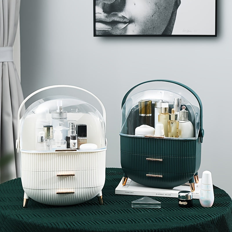 1-камерали макияж ташкилотчиси тартмаси тозаланмайдиган помада сақлагич косметика ва сақлаш учун