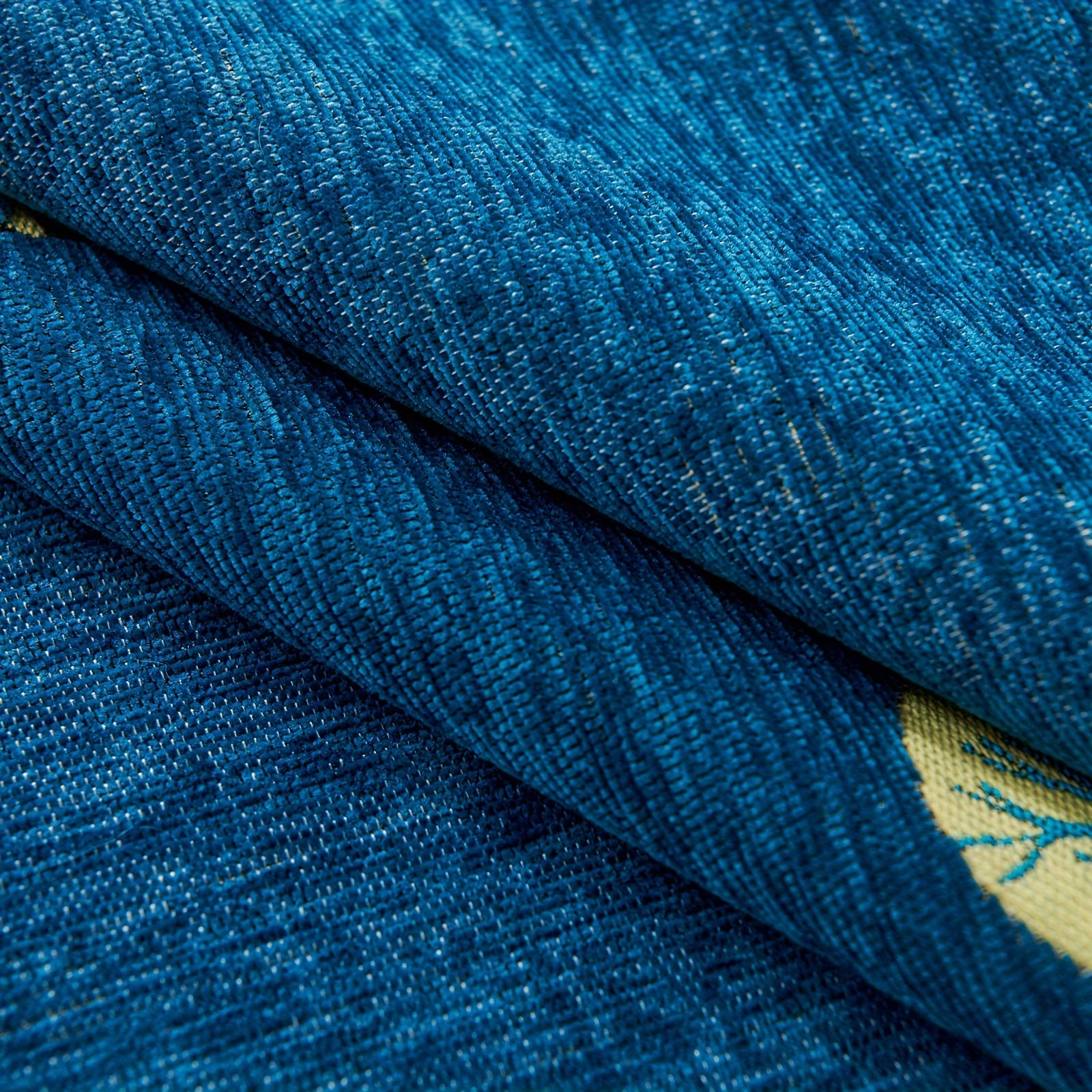 Bohemian Style Sofa Cover with Moonlight Forest Tree Pattern Non-Slip Machine Washable for Single to Quadruple Seat Sofas