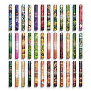 Incense 20-Pack Spice Scented Variety Set for Yoga Meditation Home Fragrance Sandal White Sage Musk Rose Citronella Patchouli Lavender