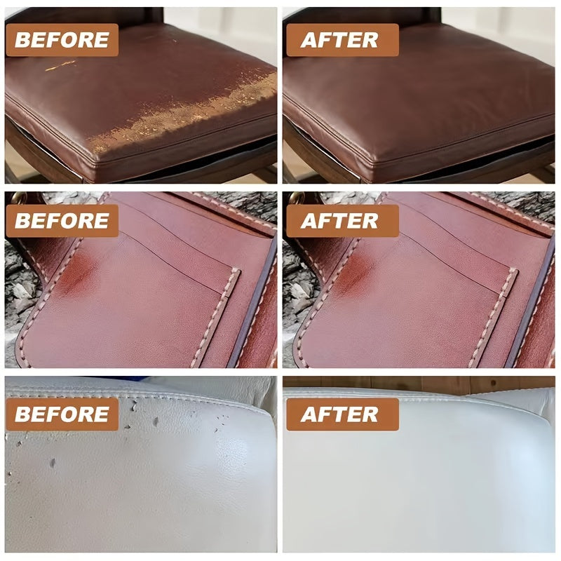 Rangni tiklash va charmni tozalash uchun charm ta'mirlash to'plami