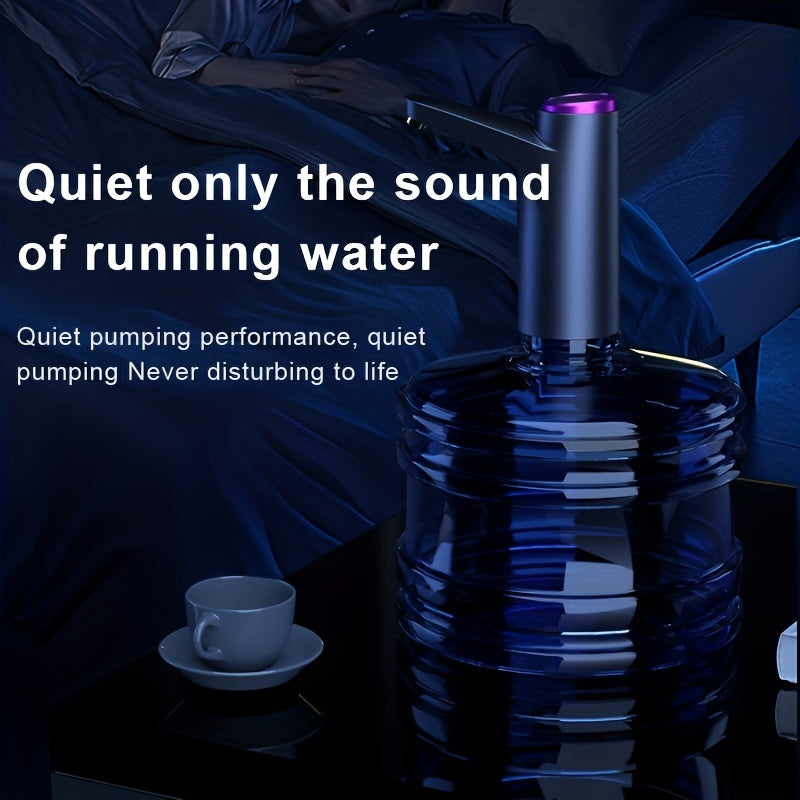 Portable USB Rechargeable Water Pump for Home Office Dormitory 5.68-18.93L