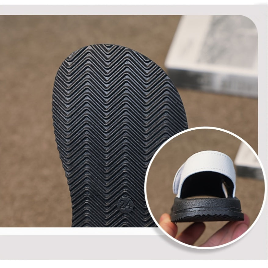 Children's Summer Sandals for Water Activities and Outdoor Play with Soft Grip and Magic Strap