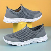 Men's Breathable Mesh Slip-On Shoes for Outdoor Casual Activities in Spring and Summer