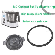 Silicone Sealing Ring for MCC Mixing Bowls BPA-Free Food-Grade Durable Compatible with Monsieur Cuisine Connect