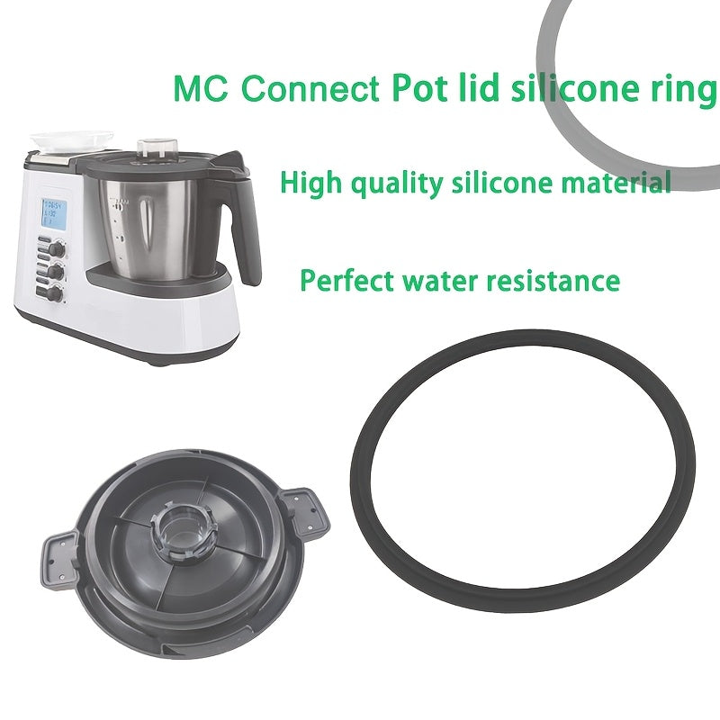 Silicone Sealing Ring for MCC Mixing Bowls BPA-Free Food-Grade Durable Compatible with Monsieur Cuisine Connect