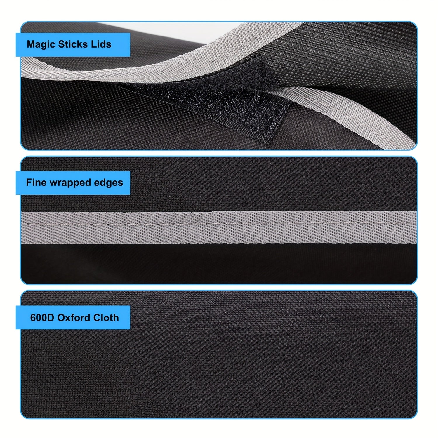 Organizador de respaldo para asiento de coche con múltiples bolsillos y gran capacidad en fibra de poliéster