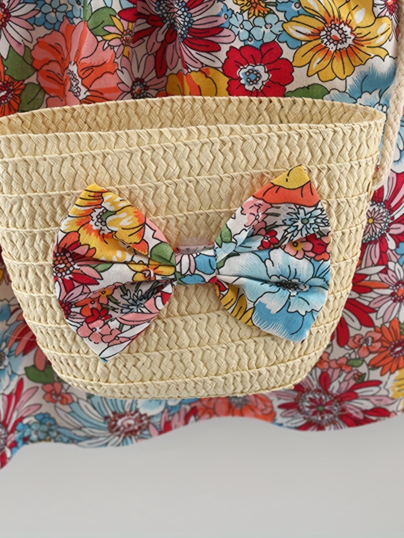 Set of 2 Baby Girl Cotton Dresses for Toddlers 0-3 Years Summer Sleeveless Floral