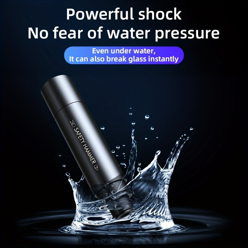 Avtomobil favqulodda xavfsizlik bolg‘usi, alyuminiy qotishma, oynani sindiruvchi, xavfsizlik kamarini kesuvchi