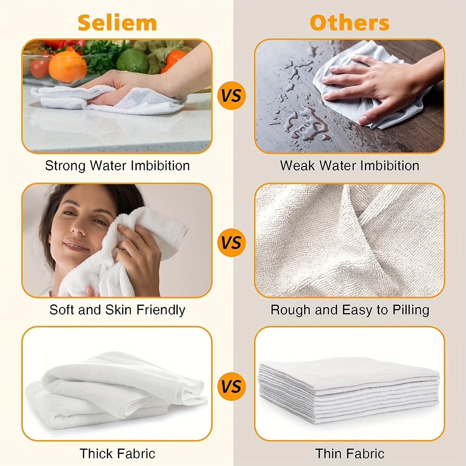 Set of 2 Christmas Gnome Kitchen Towels Red Green Holiday Hand Drying Baking 18x28 Inches