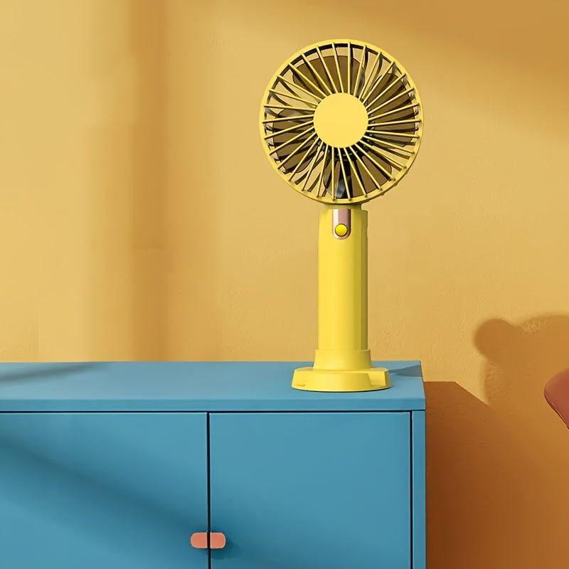 Handheld Desktop Fan High Power Silent Portable Fan for Travel and Home