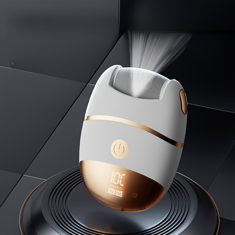 1 LCD displey oyoq fayli, platinum qora rangda 2 ta almashtiriladigan maydalash boshli, o'lik teri va kalluslarni olib tashlash uchun. Qayta ishlatiladigan va yuviladigan, uy, sayohat yoki ofisda foydalanish uchun oson ko'chiriladigan.