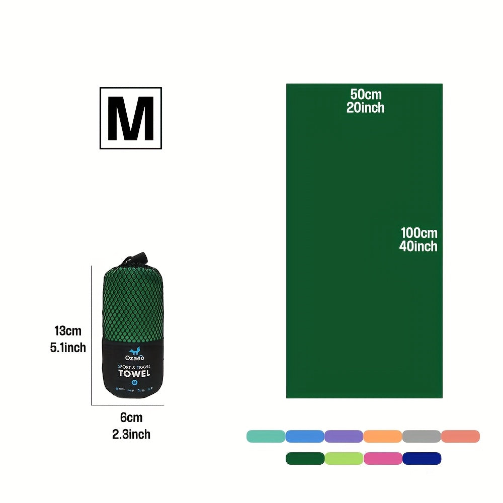 Microfiber Travel Towel Quick Dry Lightweight Sports Beach Hiking Yoga Golf Pickleball