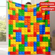 Мягкое и удобное фланелевое одеяло из 1 шт. с конструкторами идеально подходит для обеденного перерыва, дивана или кемпинга. Это легкое одеяло — отличный подарок для дома и может использоваться в гостиной, офисе или на диванном кресле или кровати.