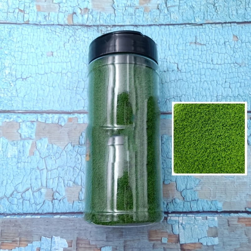 500ml Model Landshaft o'simliklarini ekish shisha, nozik tuzilishga ega o'tloq o'ti va gubka kukuni bilan, o'z qo'lingiz bilan joylashish va miniatyura sahnalar uchun