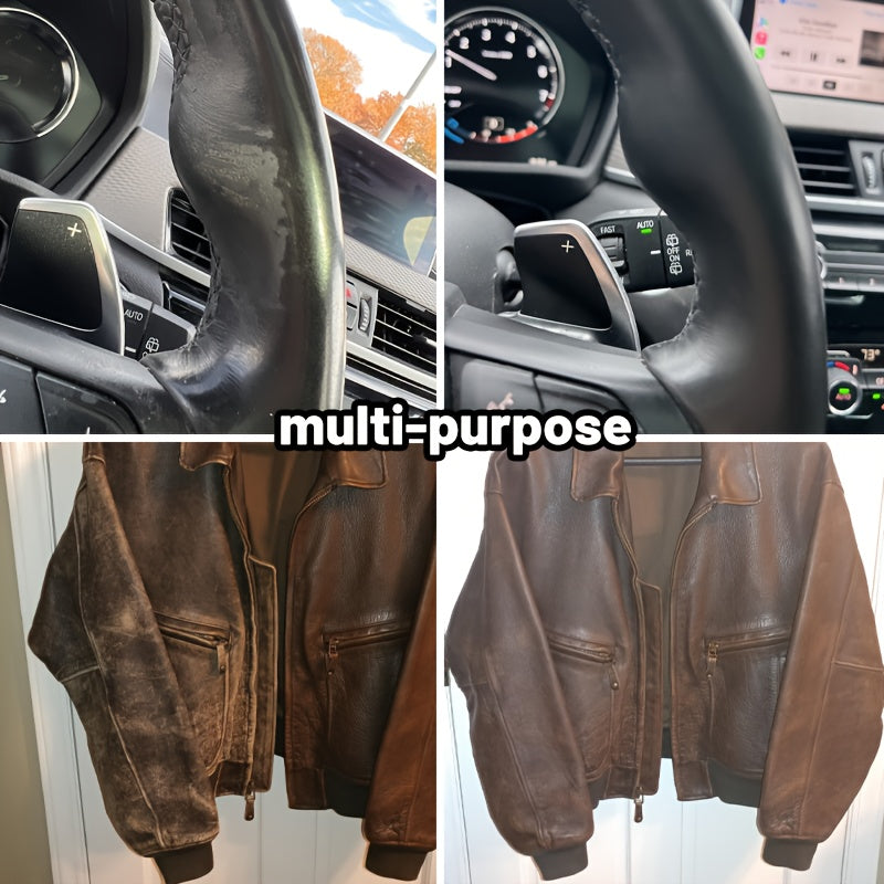 Leather Care Cream for Shoes, Bags, Furniture and Jackets