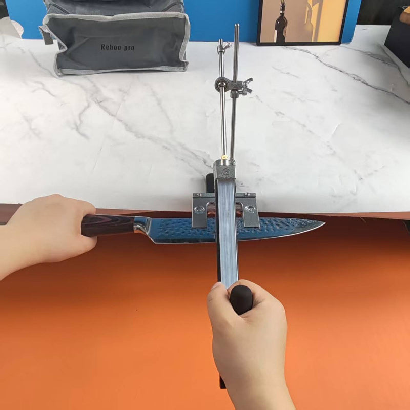 Ручной точильный инструмент для кухни с фиксированным углом, прочная основа, эргономичный дизайн, компактное хранение для ножей и ножниц