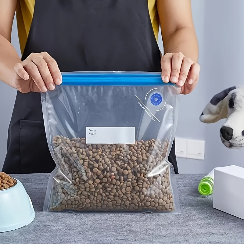 Vacuum Sealer Bags Set 30/50pcs Food Storage Large Medium Small Transparent PE