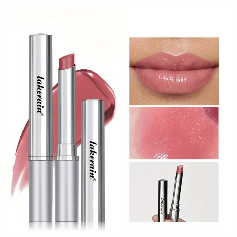 Bálsamo labial rosa con vitamina E para nutrir e hidratar todo tipo de piel