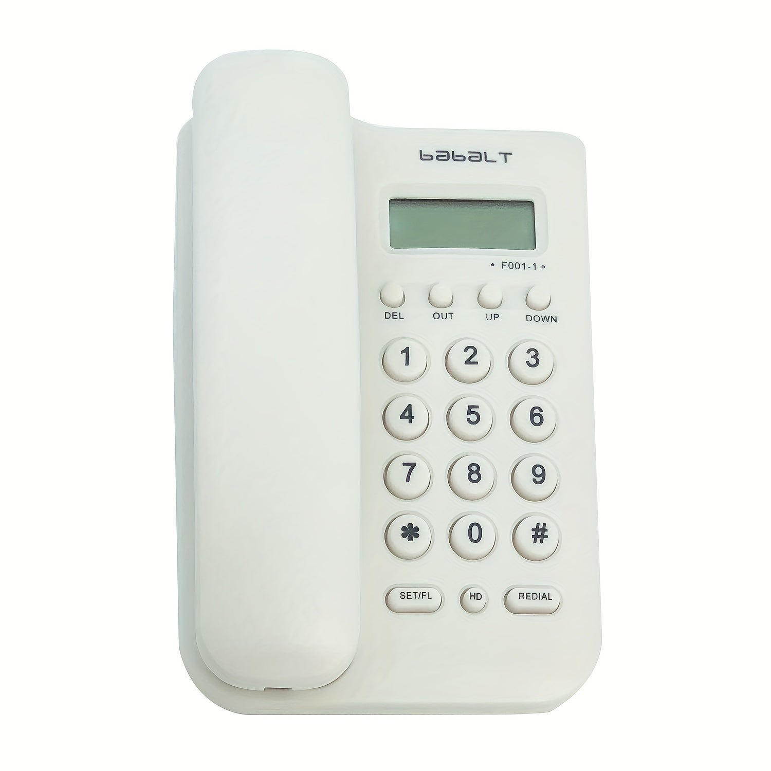 Corded Landline Phone with Caller ID LCD Display for Home Office