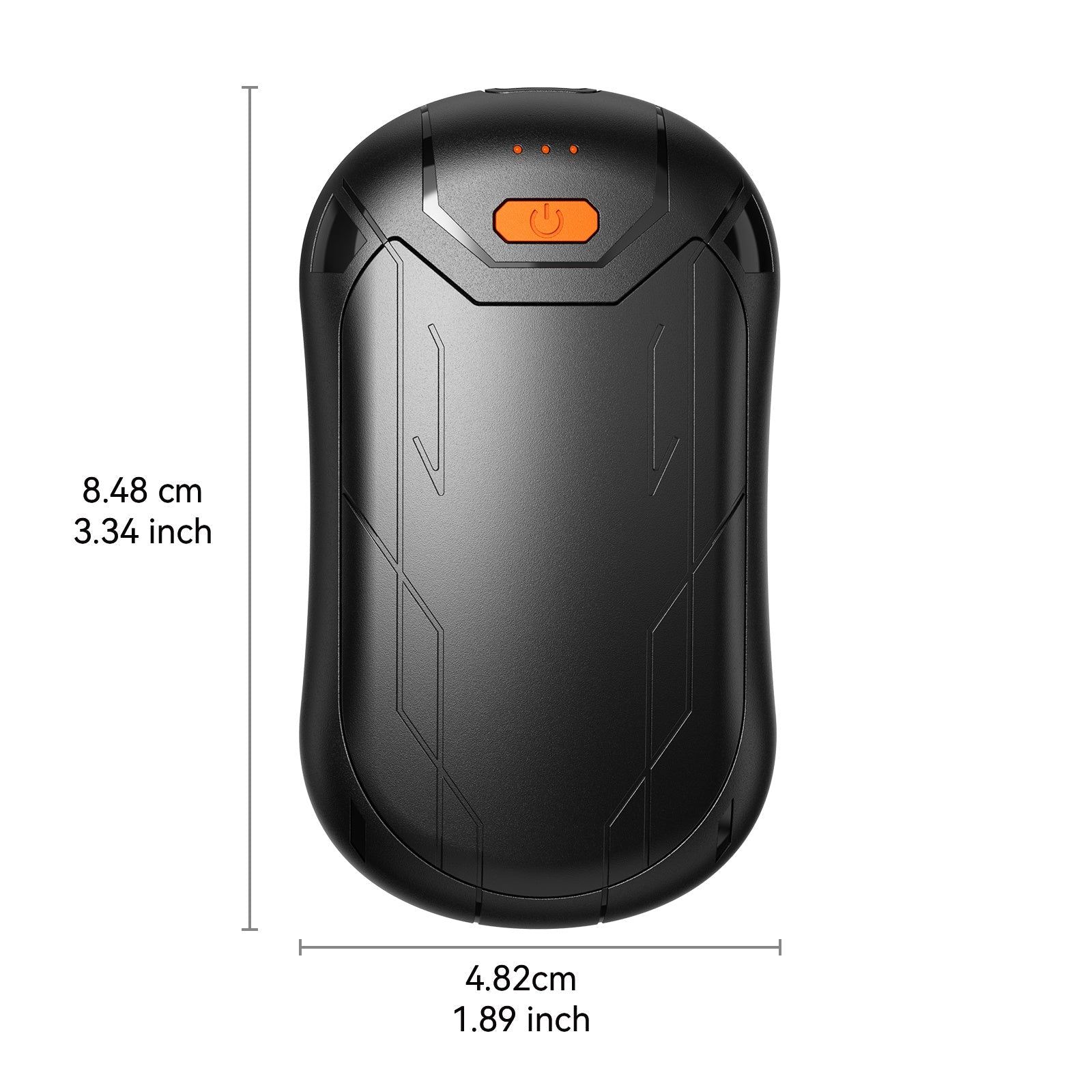 Rechargeable Hand Warmers 2 Pack 4000mAh USB Portable Pocket Heaters