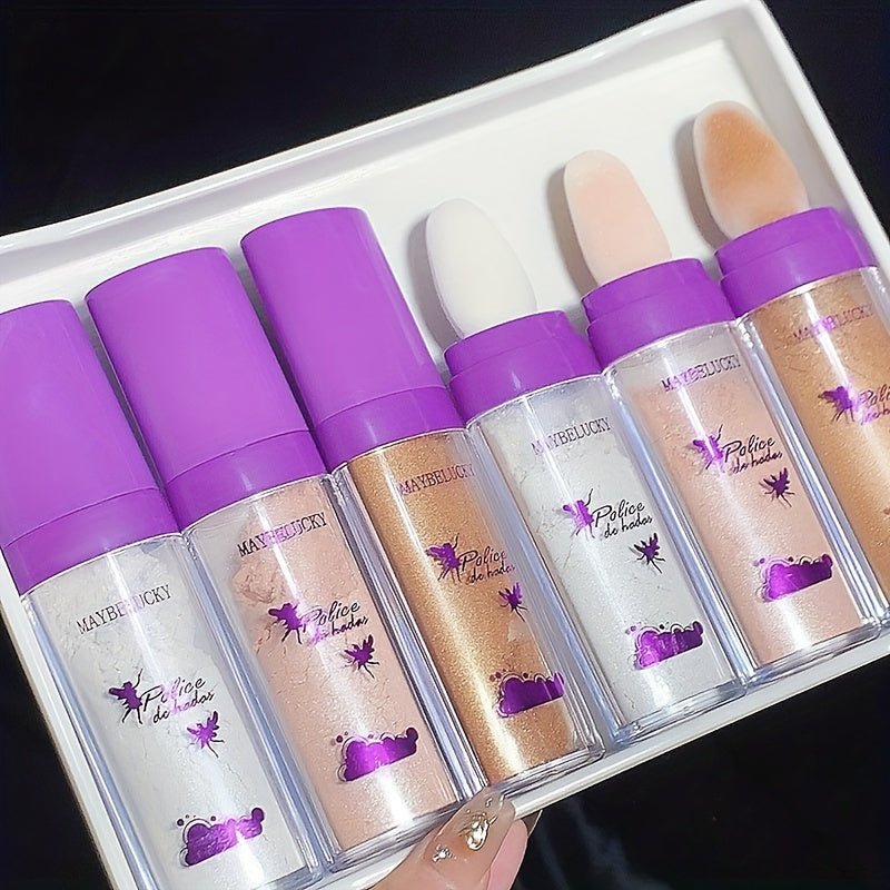 Corrector de cuerpo para mujer en barra, 3 colores, iluminador y polvo iluminador