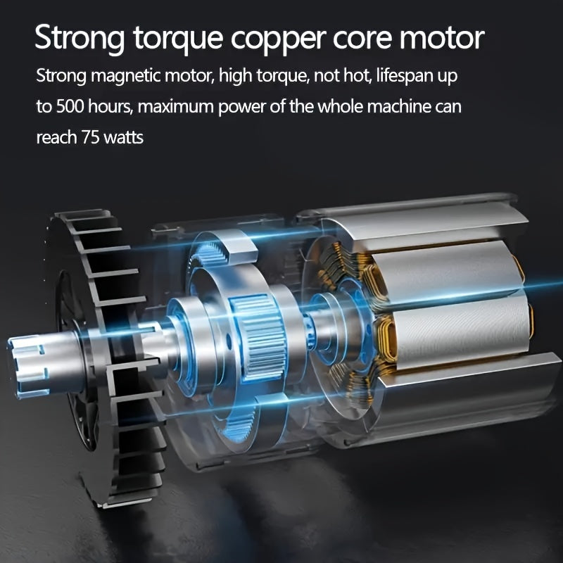 Electric Cleaning Brush Set with 8 Replaceable Heads Cordless Rechargeable for Floors Bathroom Tiles