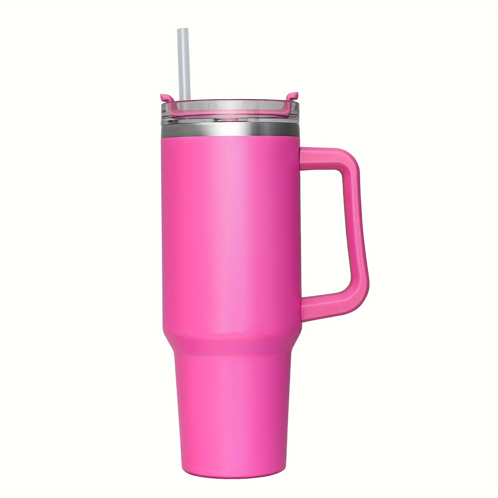 40oz Stainless Steel Tumbler with Handle and Straw BPA-Free for Travel Home Office