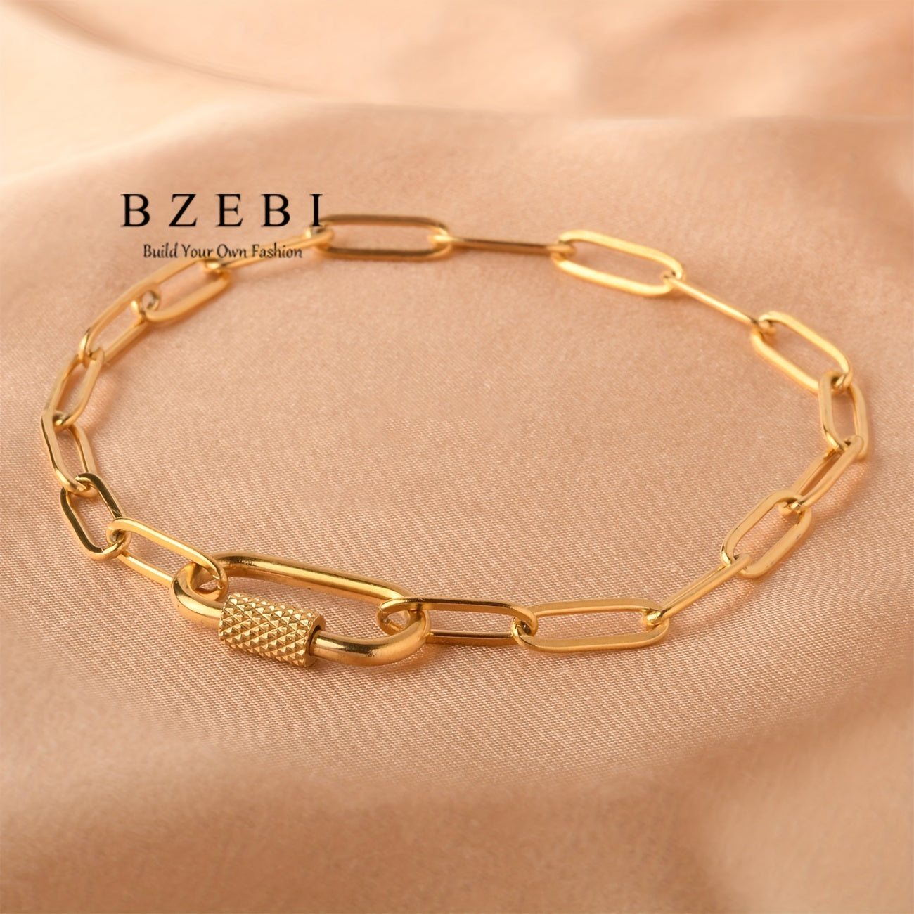 Zinapoyali po'latdan yasalgan, porloq kubik zirkoniy bilan bezatilgan bilaguzuk - allergiyaga qarshi, ayollar uchun oson sozlanadigan. | Sevgi kuni, Ona kuni, Tug'ilgan kunlar va Maxsus tadbirlar uchun ideal sovg'a | Sovg'a qutisi bilan birga keladi