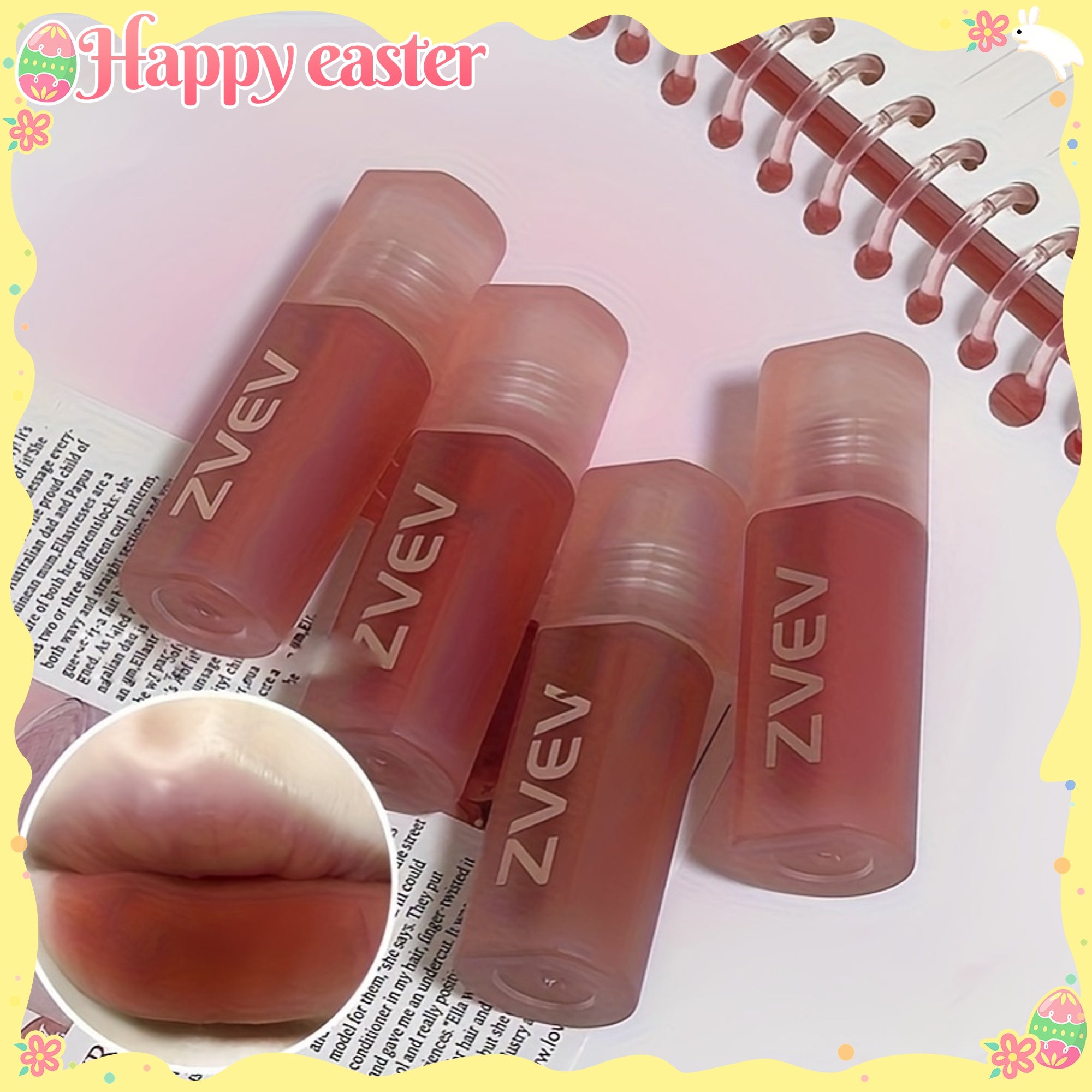 Long-Lasting Matte Lip Stain for Women Soft Silky Red Lip Color