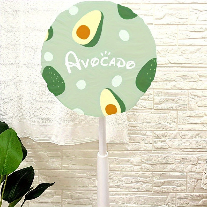 Uy bezatish uchun qiziqarli meva dizaynlariga ega suv o'tkazmaydigan ventilyator chang qopqog'i, tozalash oson.