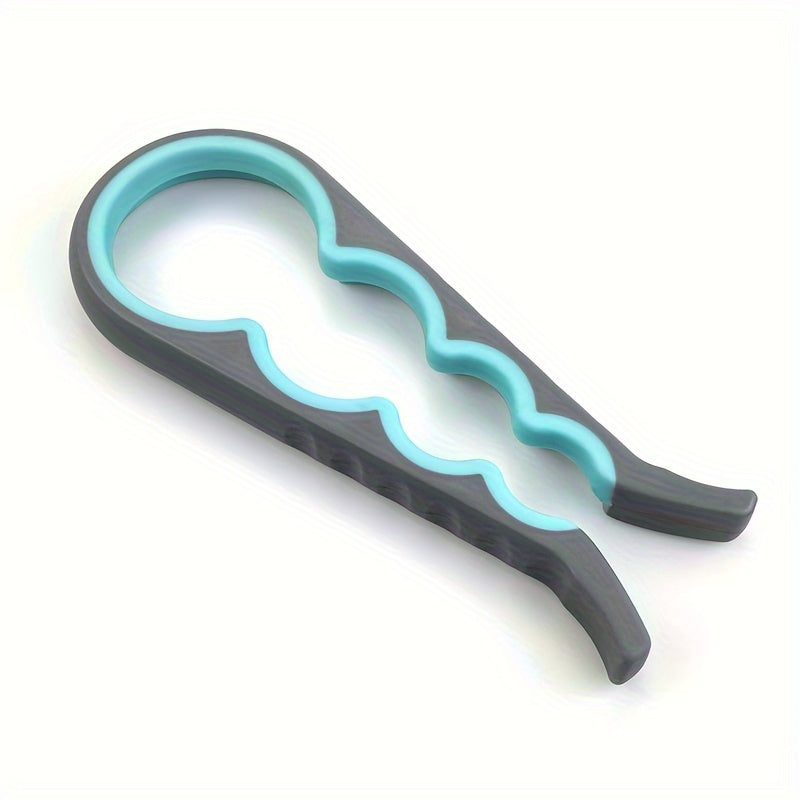 Ergonomic Can Opener with Anti-Slip Grip for Kitchen Use and Jar Bottle Cap Opening