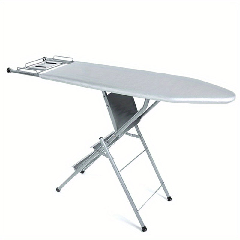 Universal Ironing Board Cover with Pad 140x50cm Silver Reflective Material