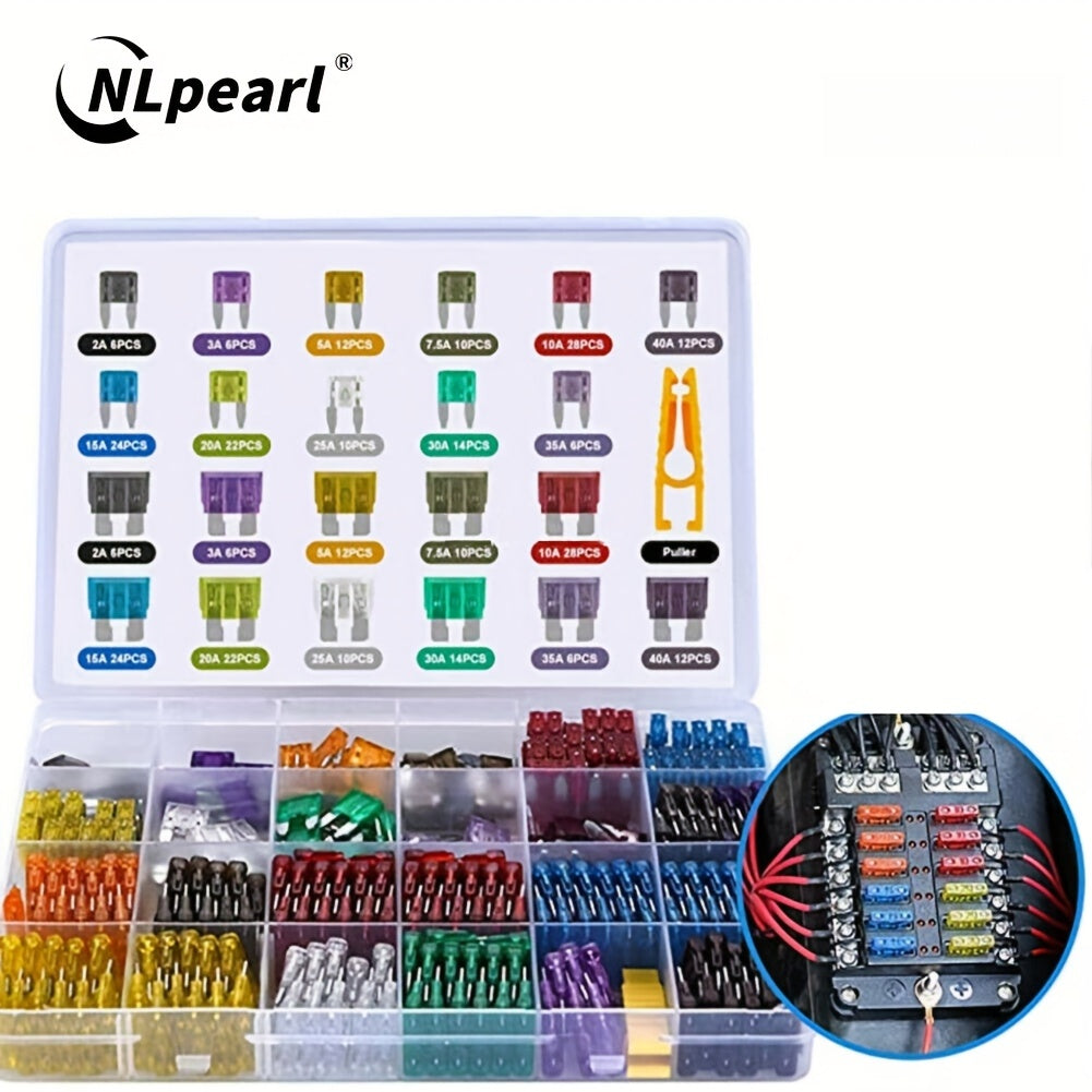 Avtomobil xavfsizlik simi to'plami, alyuminiy qotishma pichoq simlar, 2A-40A, saqlash qutisi