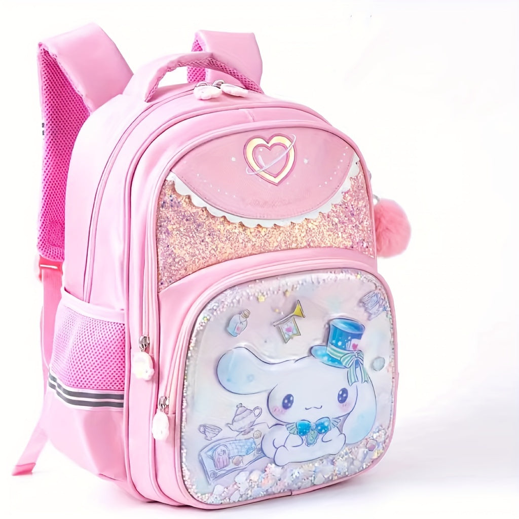 Kids School Backpack for Girls Lightweight Toddler Primary School Bag for First and Second Grade