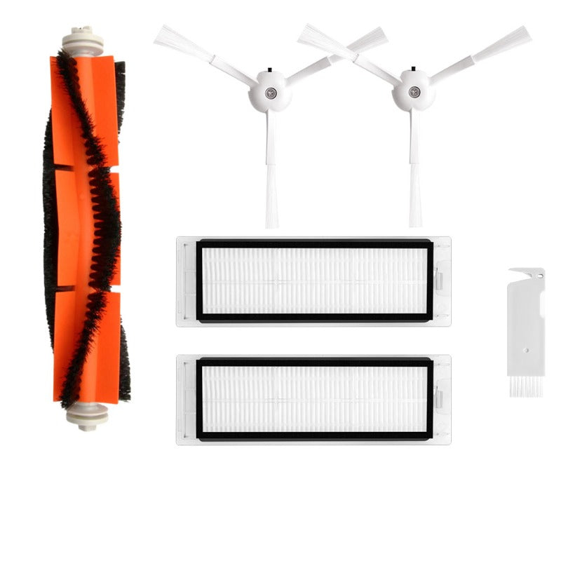 Xiaomi 1S bilan mos keladigan ushbu paketda Roborock S4/S5 Max/S6 Pure/E4/E2/E3/C10/E352 robot tozalagichlari uchun mo'ljallangan 6 ta almashtirish yon cho'tkasi va HEPA filtrlar mavjud.