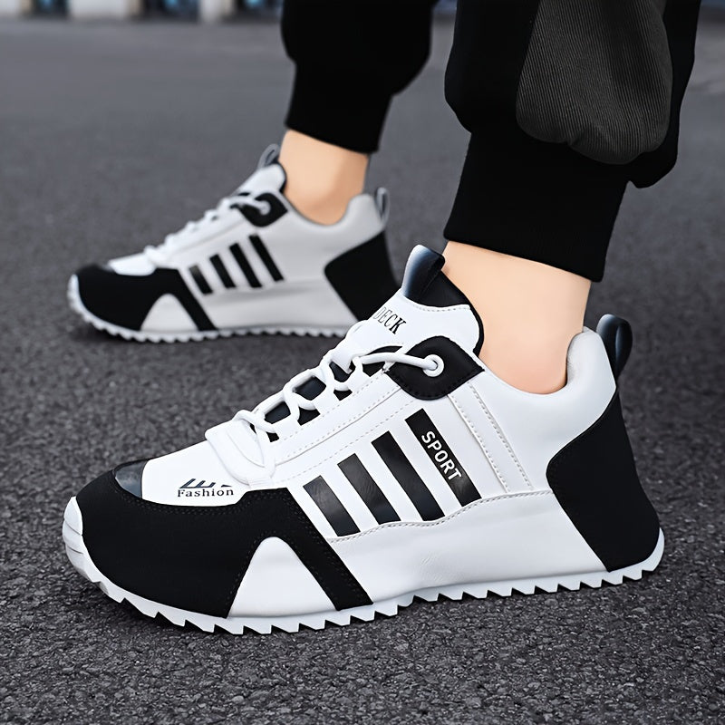 Men's High Top Skate Shoes Non-Slip Sole Casual Outdoor Sneakers