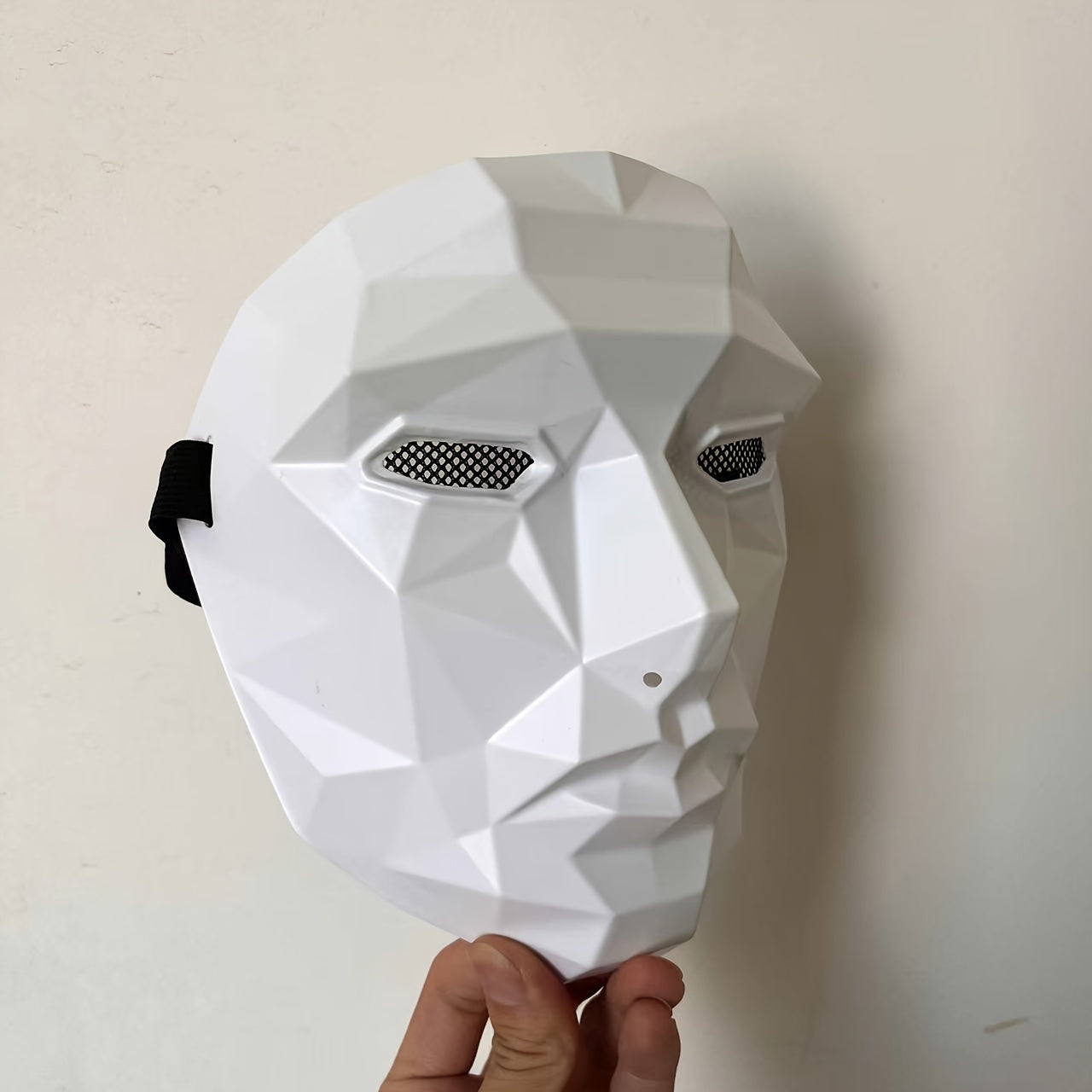 Black Festive Costume Mask Korean BOSS Game PVC Lightweight Versatile