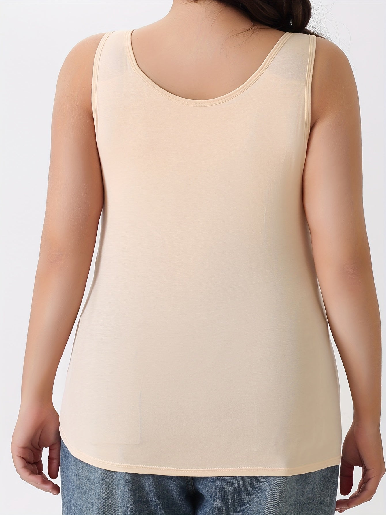 Women's Large Cotton Sports Vest With Built-In Chest Pad for Yoga and Fitness