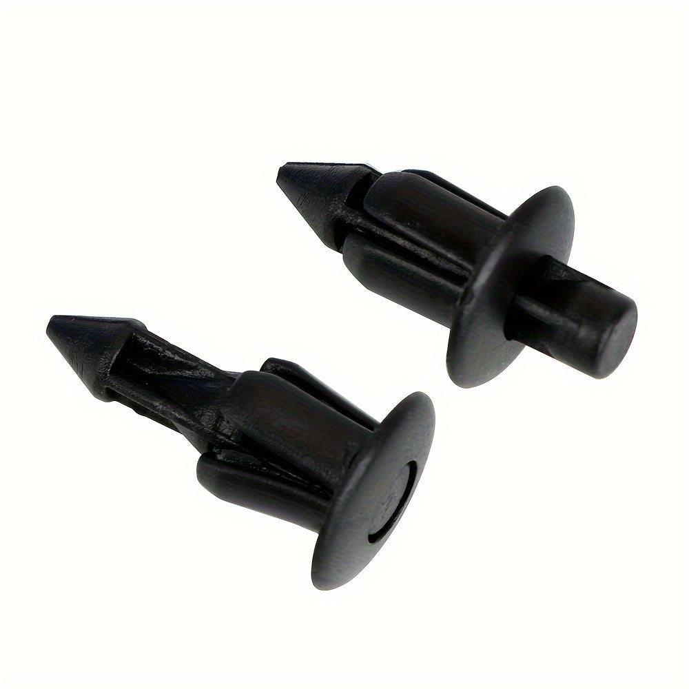 50Pcs Plastic Car Fasteners Door Trim Panel Clips 7mm Rivets