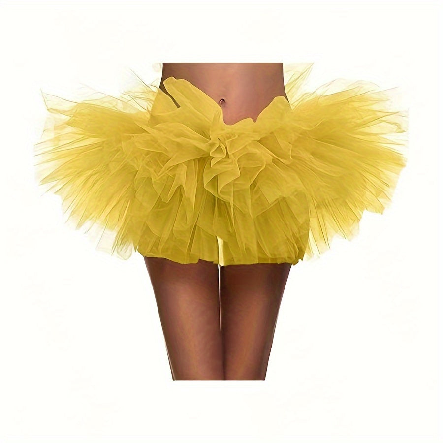Girls Tutu Skirt 5-Layer Ballet Dance Skirt for Parties and Performances